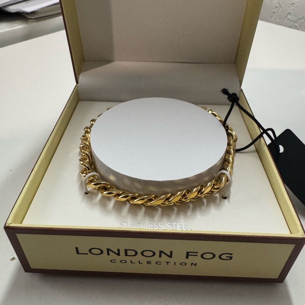 London Fog Gold Chain Bracelet